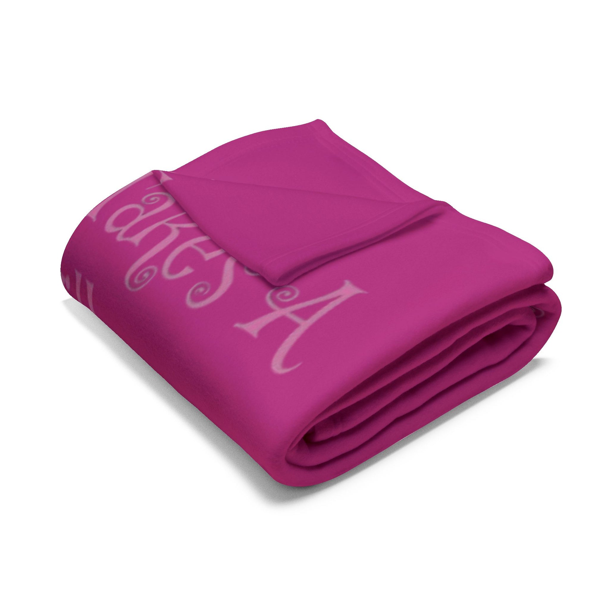 Nice & Cozy fleece blanket  Breast Cancer Awareness