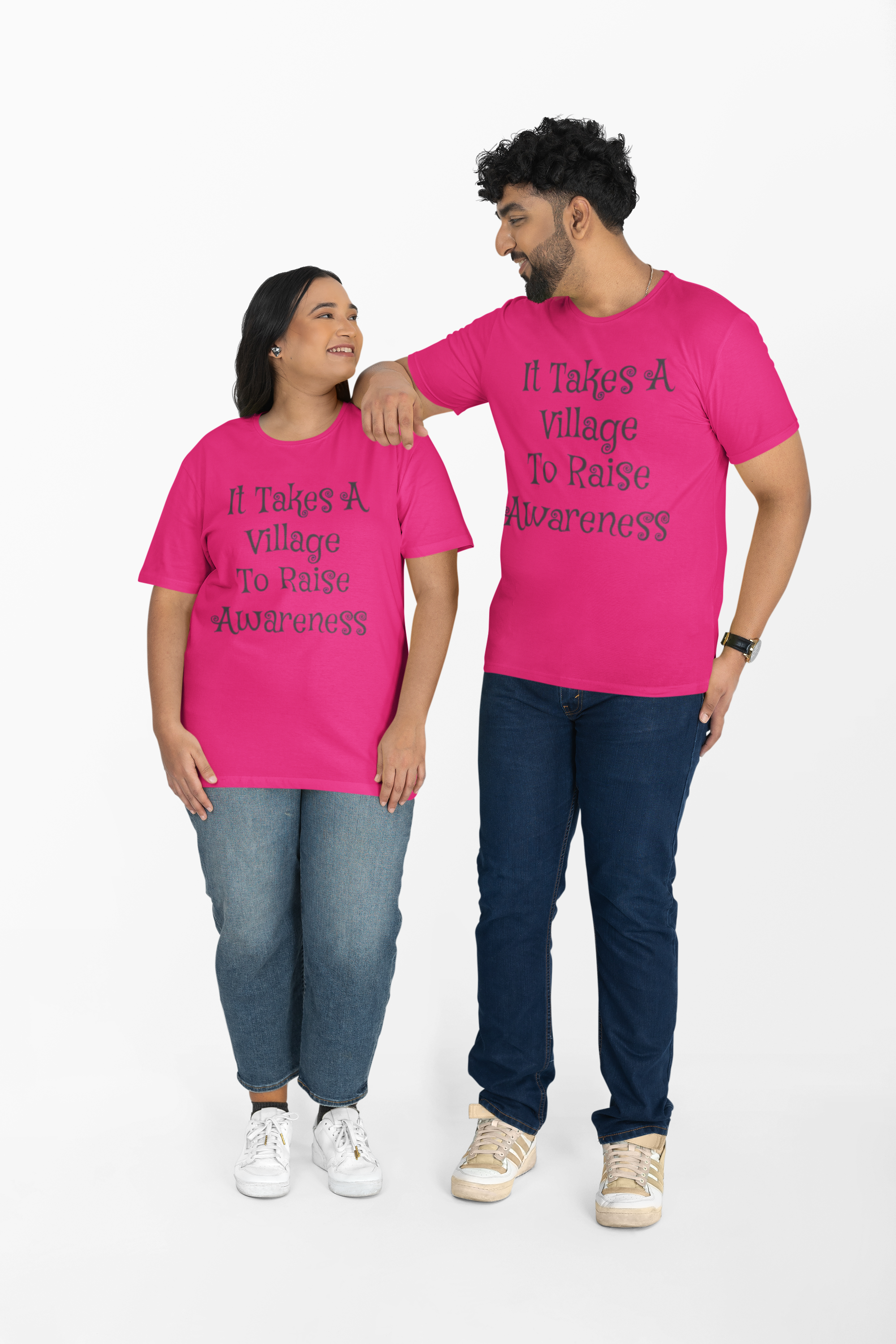 Community Quote T-Shirt, Softstyle T-Shirt, Unisex Tee, Gift for Friends, Village Pride, Casual Wear, Positive Message