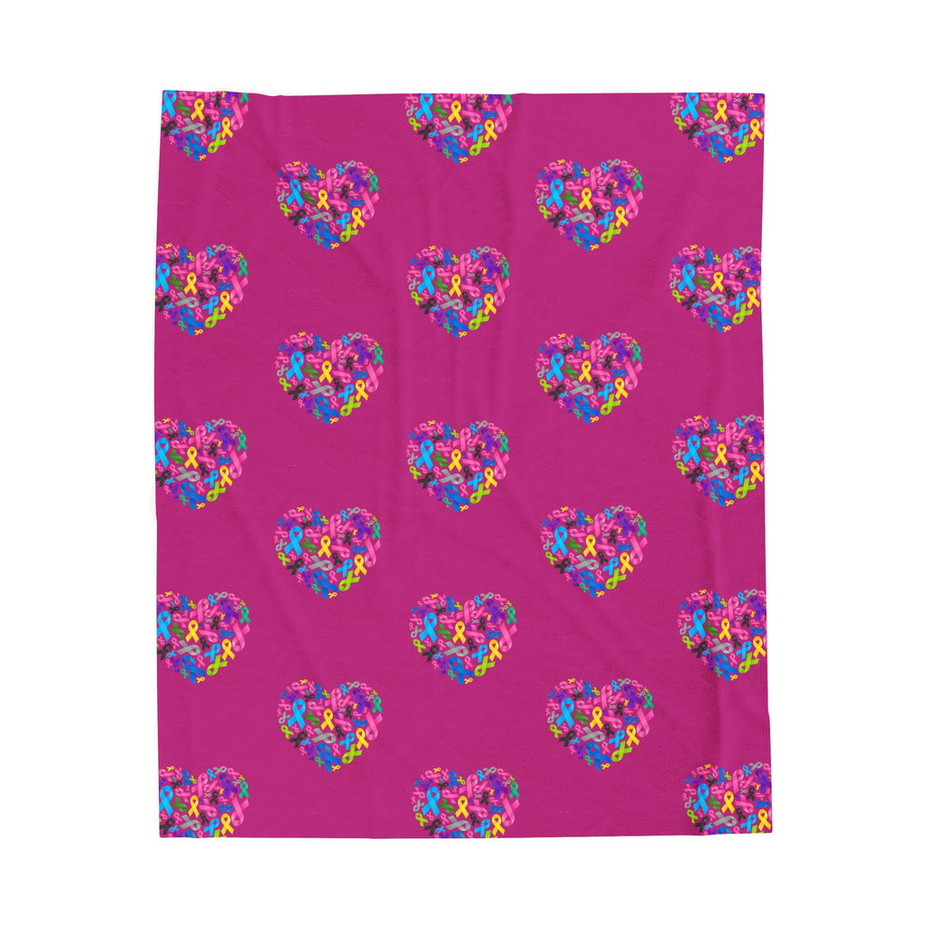Heart to Heart Velvet Blanket