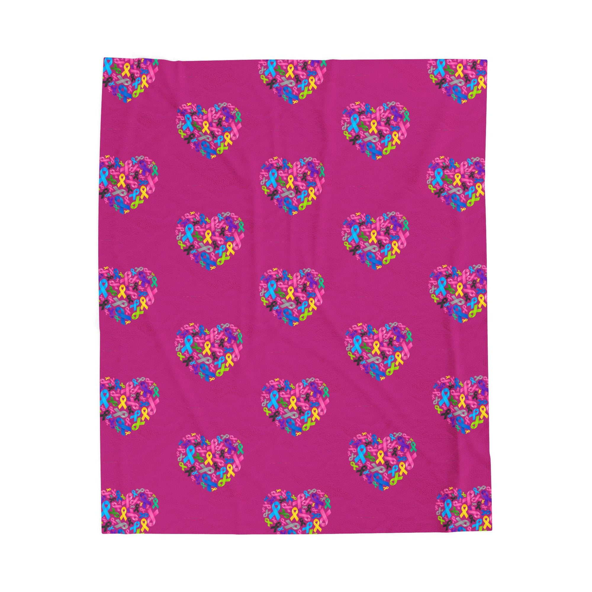 Heart to Heart Velvet Blanket